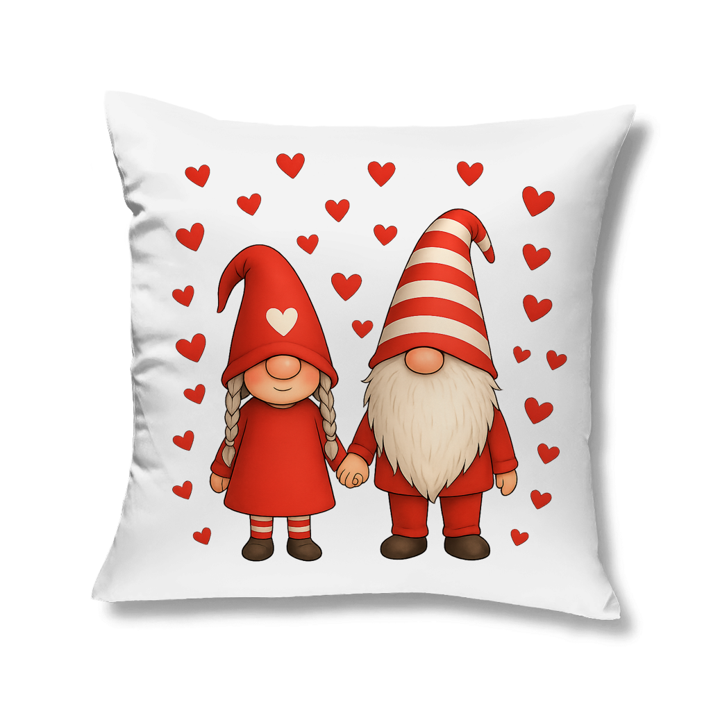 Kopfkissen Wichtel Hand in Hand Valentinstag