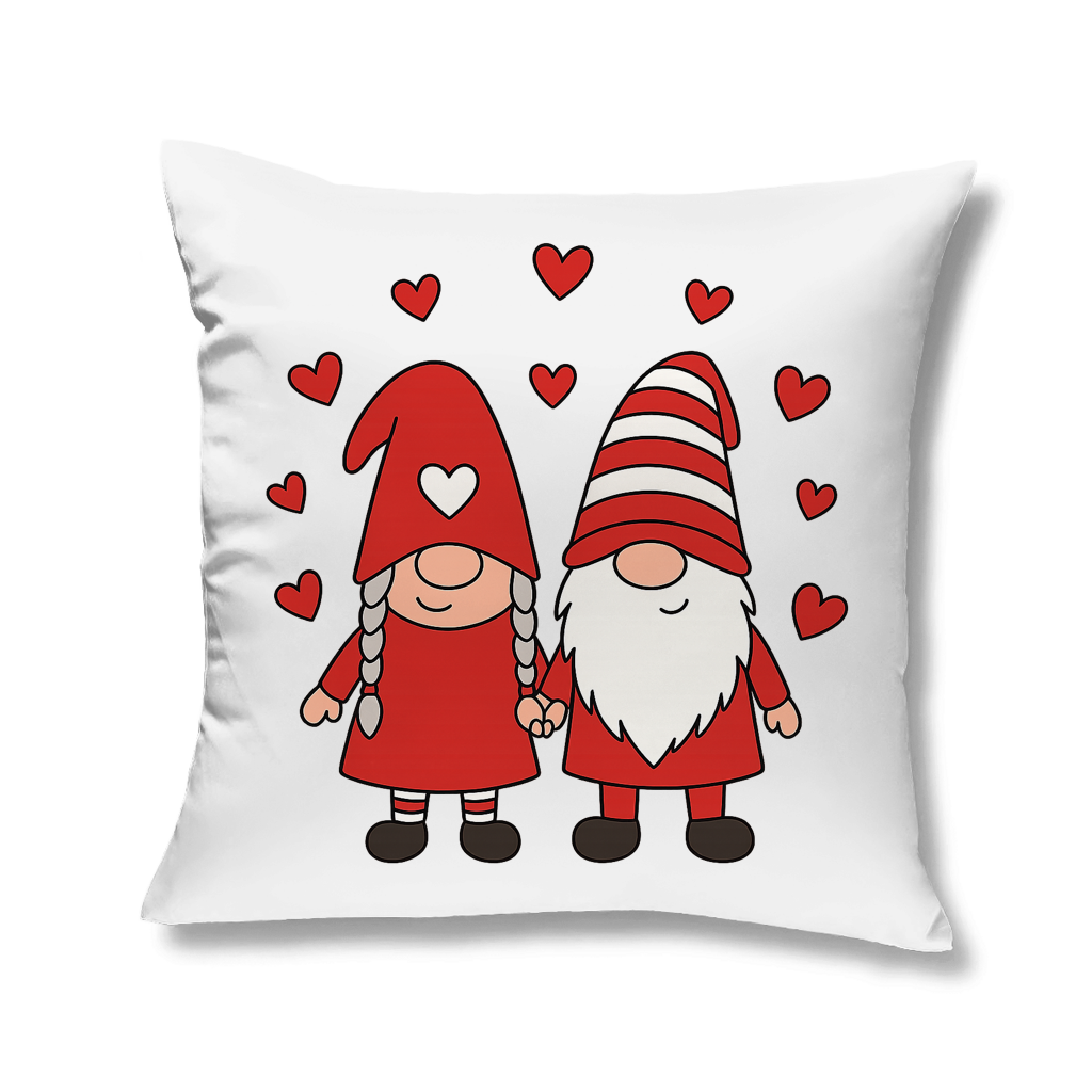 Kopfkissen Wichtel Hand in Hand Valentinstag 2