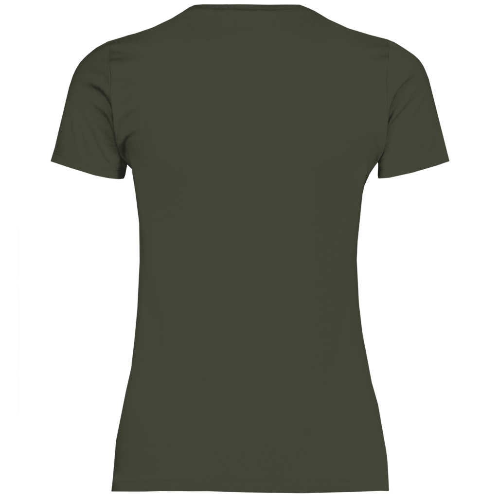 Damen T-Shirt Skelett Paar und Rabe