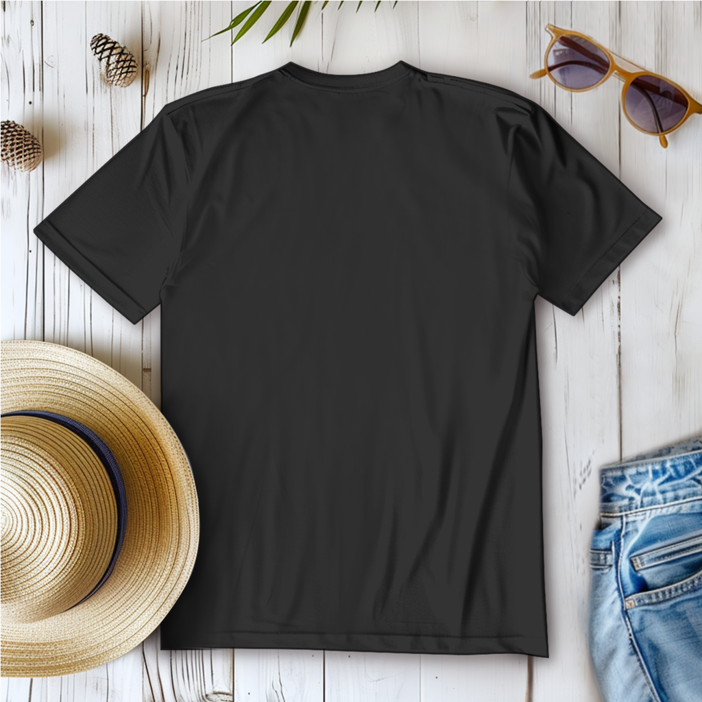 Damen T-Shirt Schädel zwischen Blumen