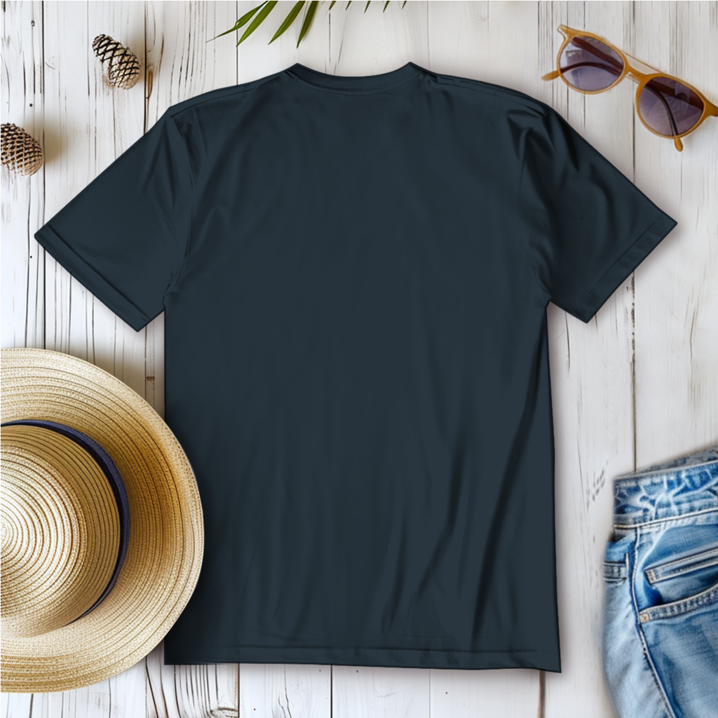 Damen T-Shirt Schädel zwischen Blumen