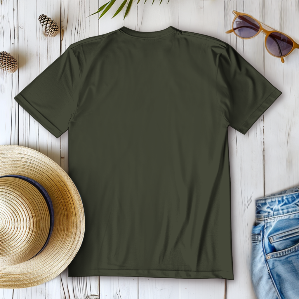 Damen T-Shirt Schädel zwischen Blumen