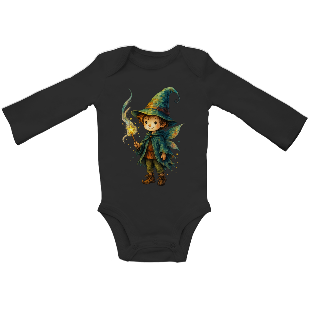 Baby Bio Bodysuite Langarm Boy Zauberfee