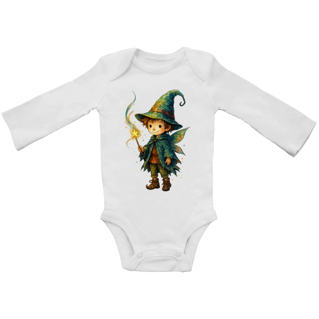 Baby Bio Bodysuite Langarm Boy Zauberfee