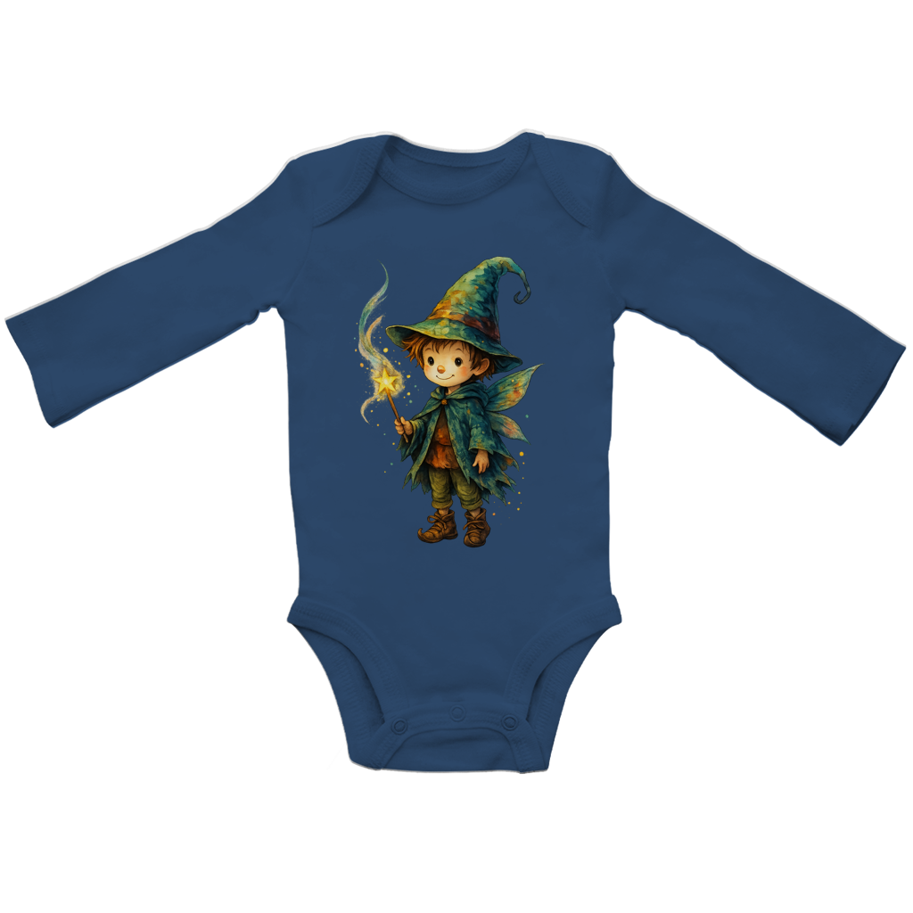 Baby Bio Bodysuite Langarm Boy Zauberfee