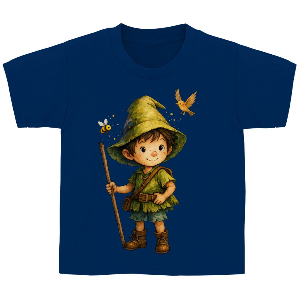 Kinder Basic T-Shirt Waldjunge