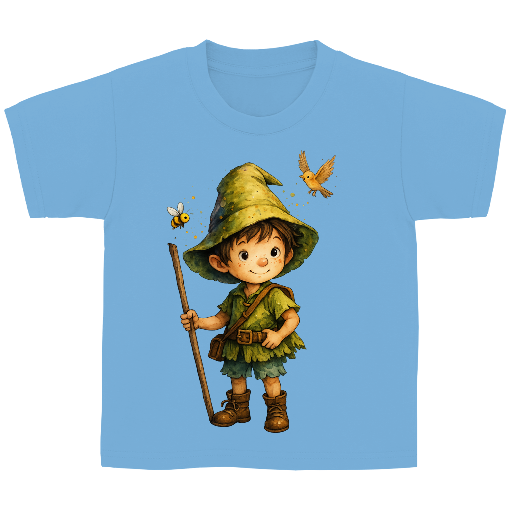 Kinder Basic T-Shirt Waldjunge