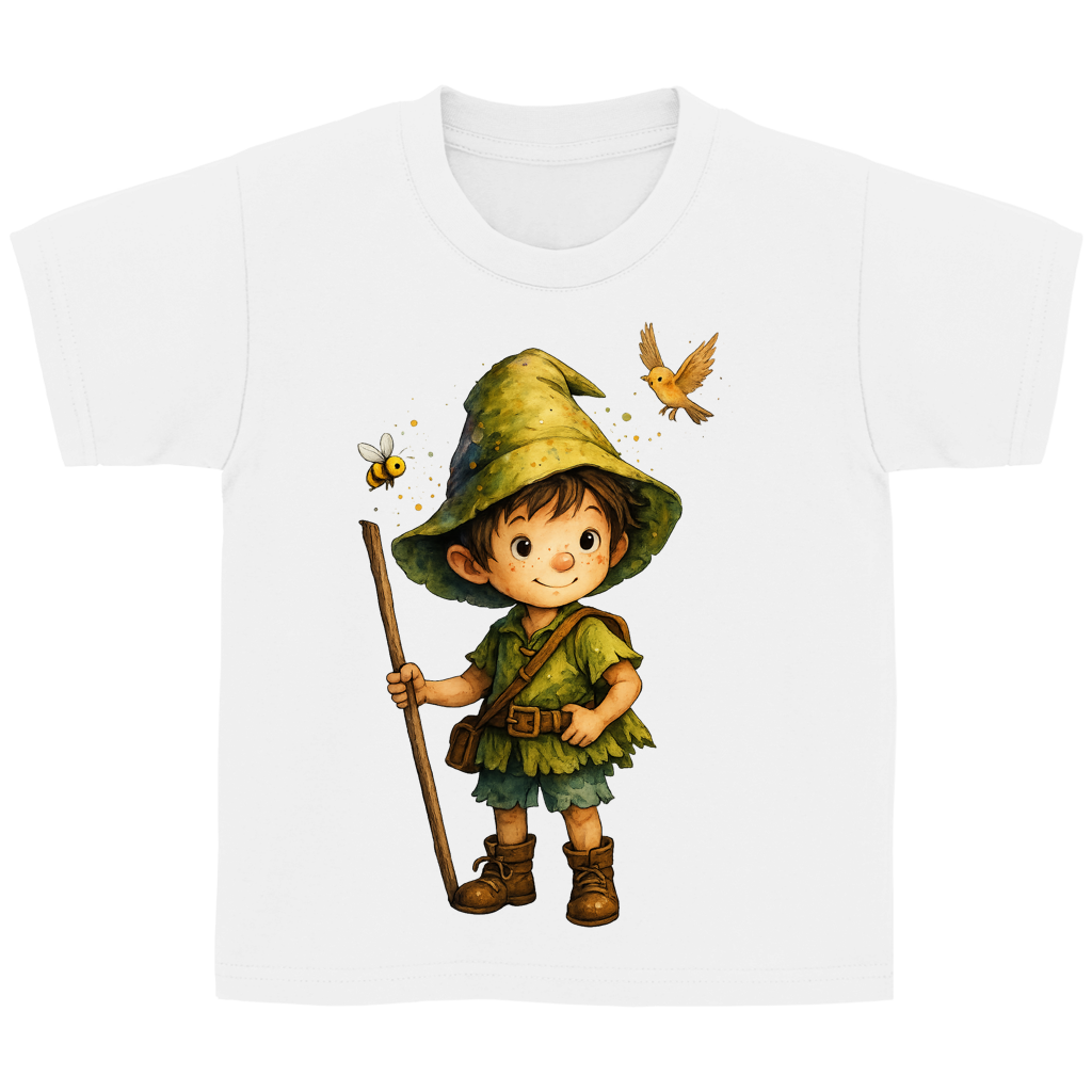 Kinder Basic T-Shirt Waldjunge