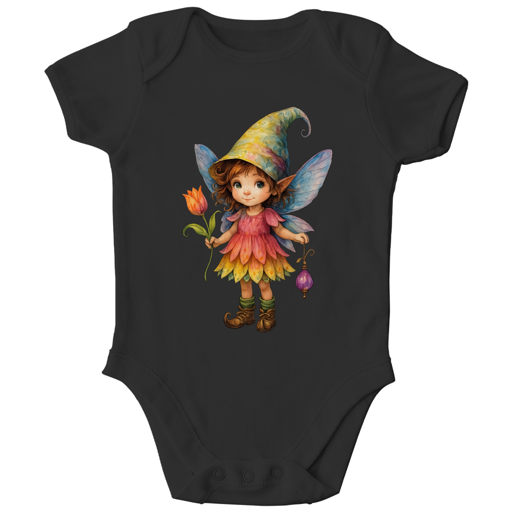 Kinder Bio Body Girl Fee Lischen mit Tulpe und Lampe