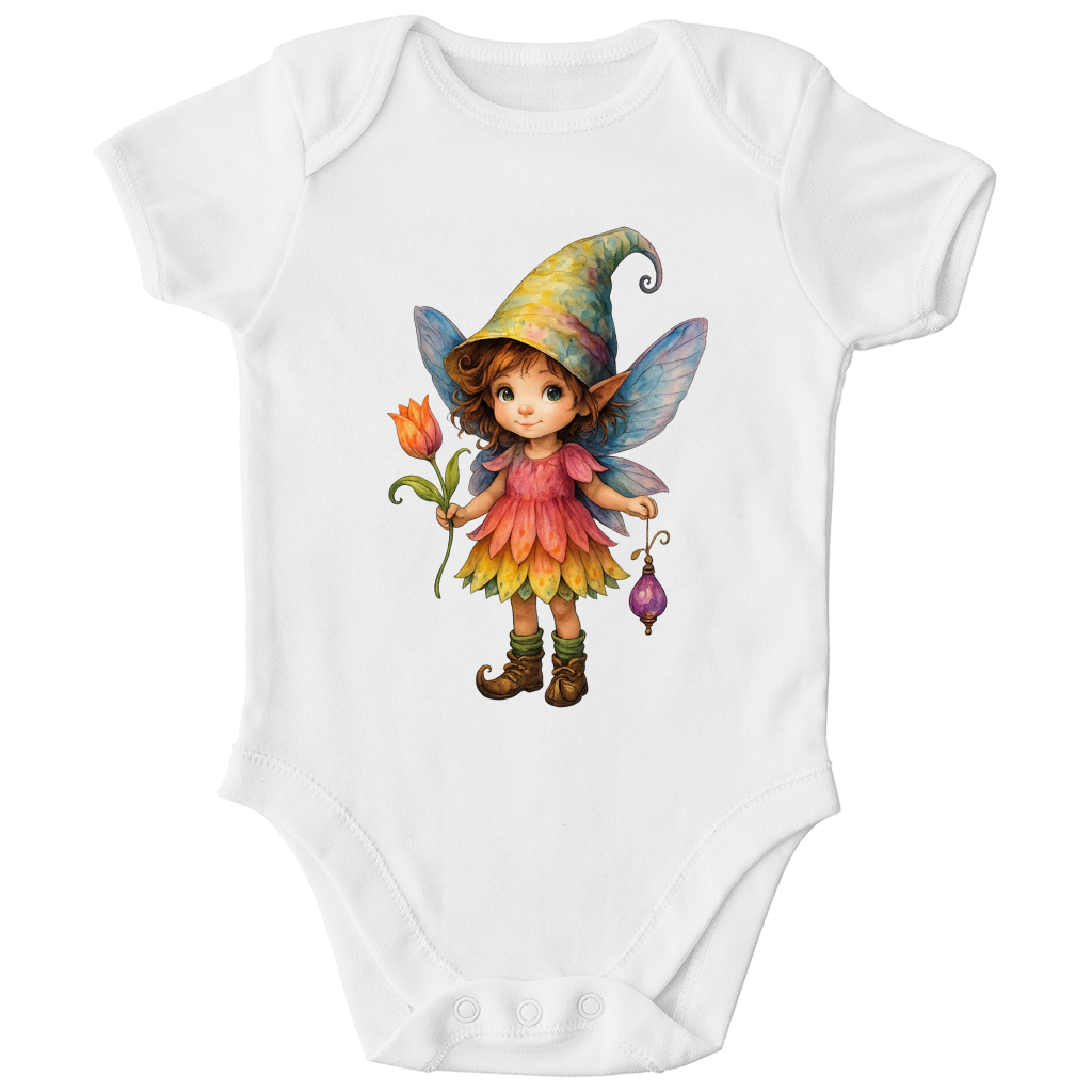 Kinder Bio Body Girl Fee Lischen mit Tulpe und Lampe