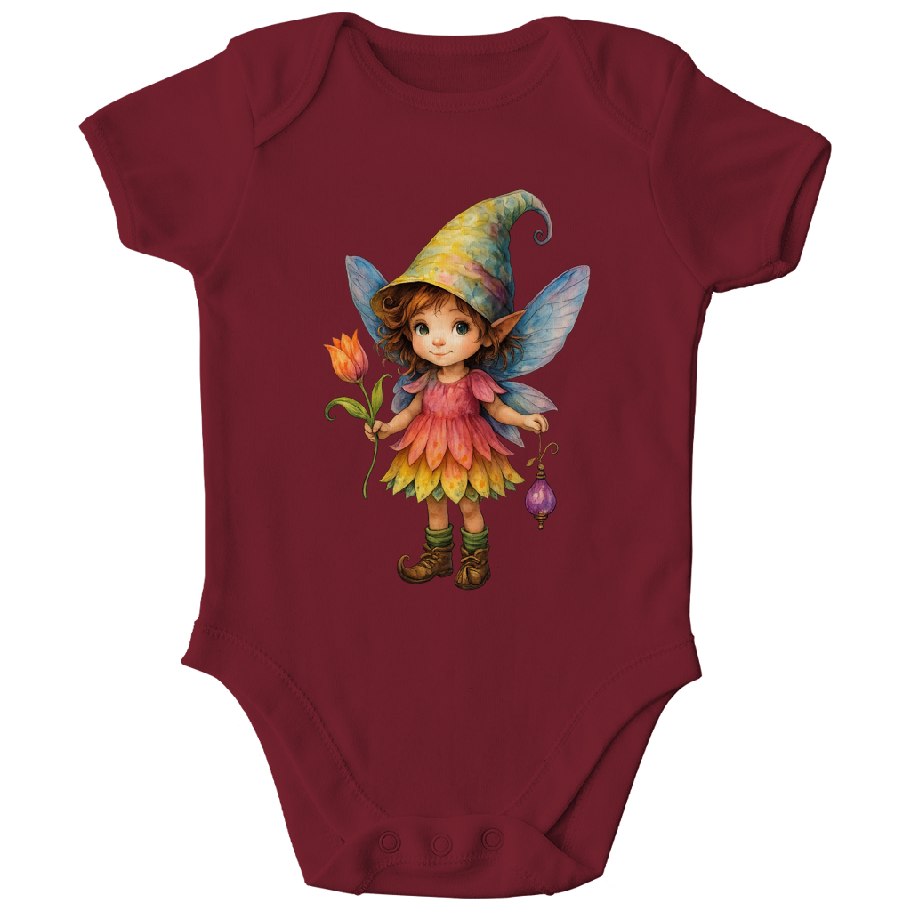 Kinder Bio Body Girl Fee Lischen mit Tulpe und Lampe