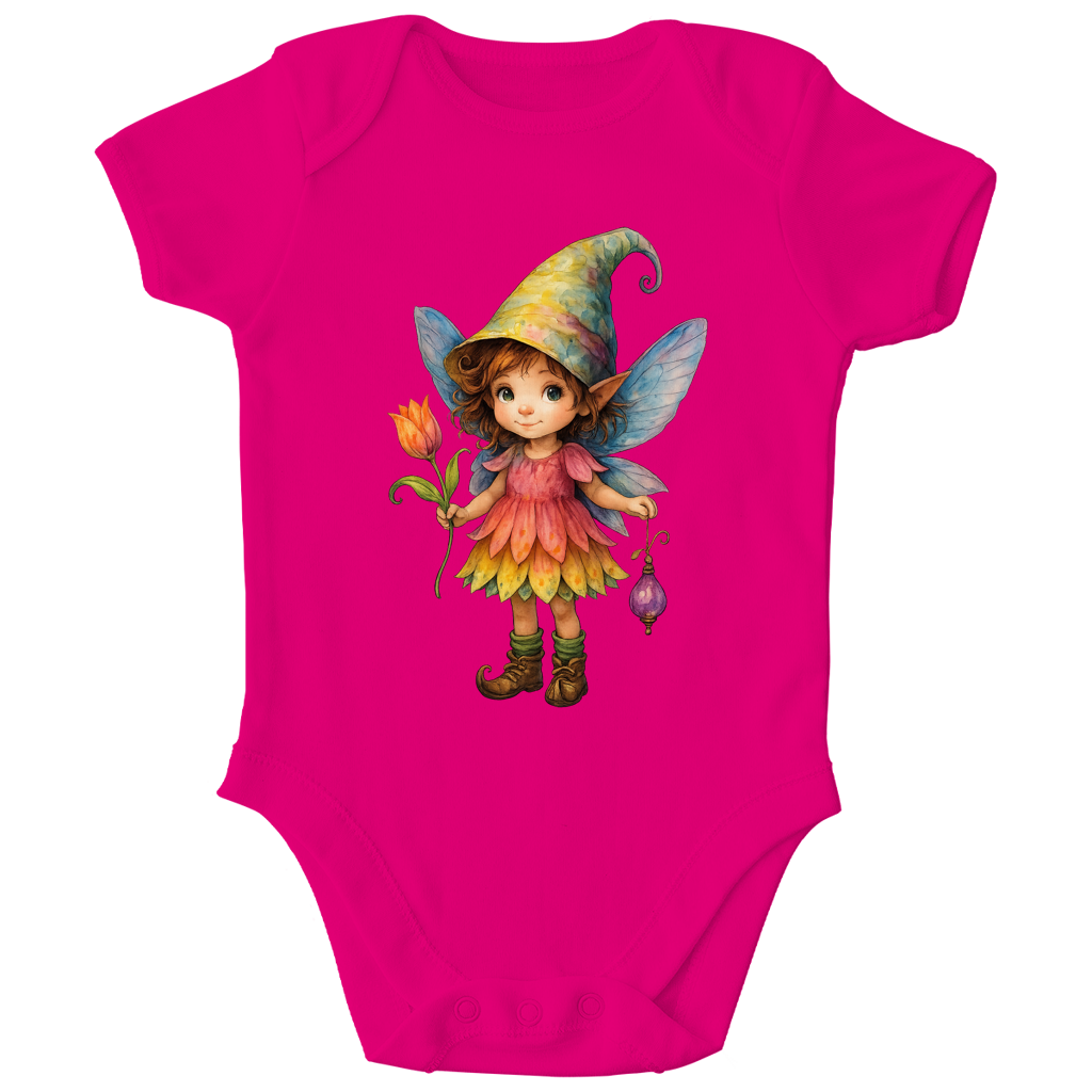Kinder Bio Body Girl Fee Lischen mit Tulpe und Lampe