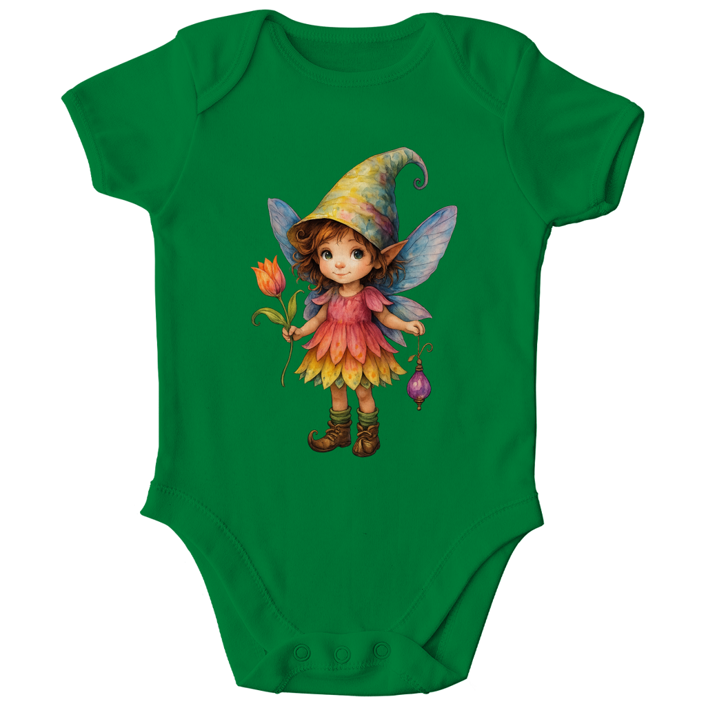 Kinder Bio Body Girl Fee Lischen mit Tulpe und Lampe
