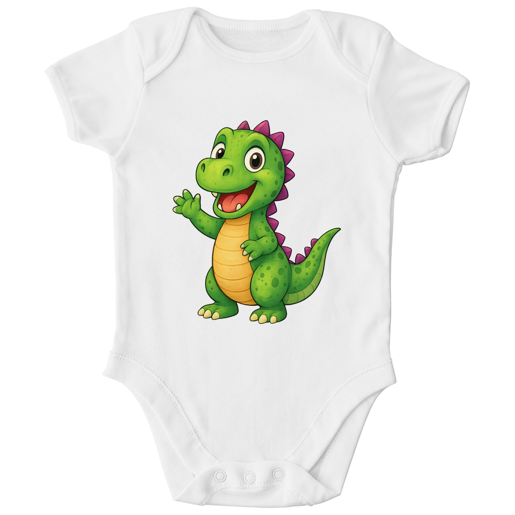 Kinder Bio Body Kinder Dino grün