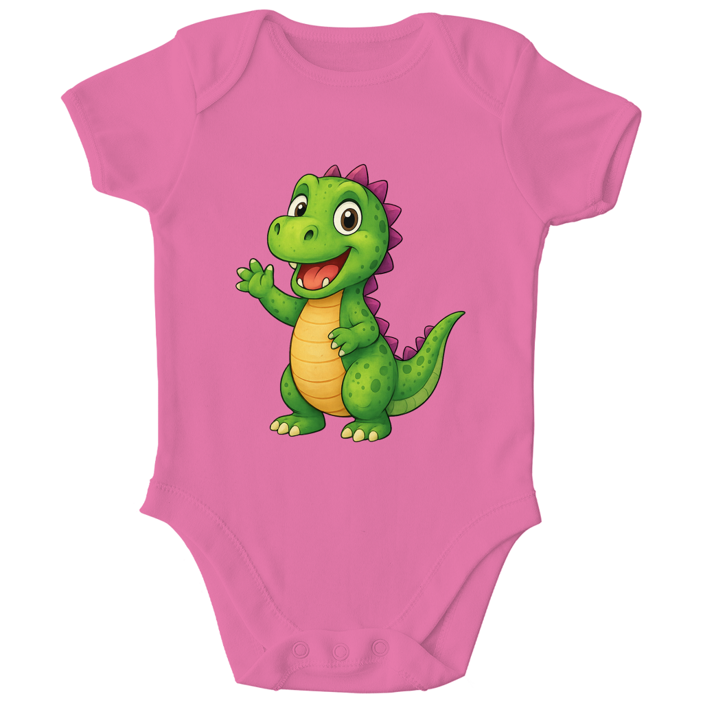 Kinder Bio Body Kinder Dino grün