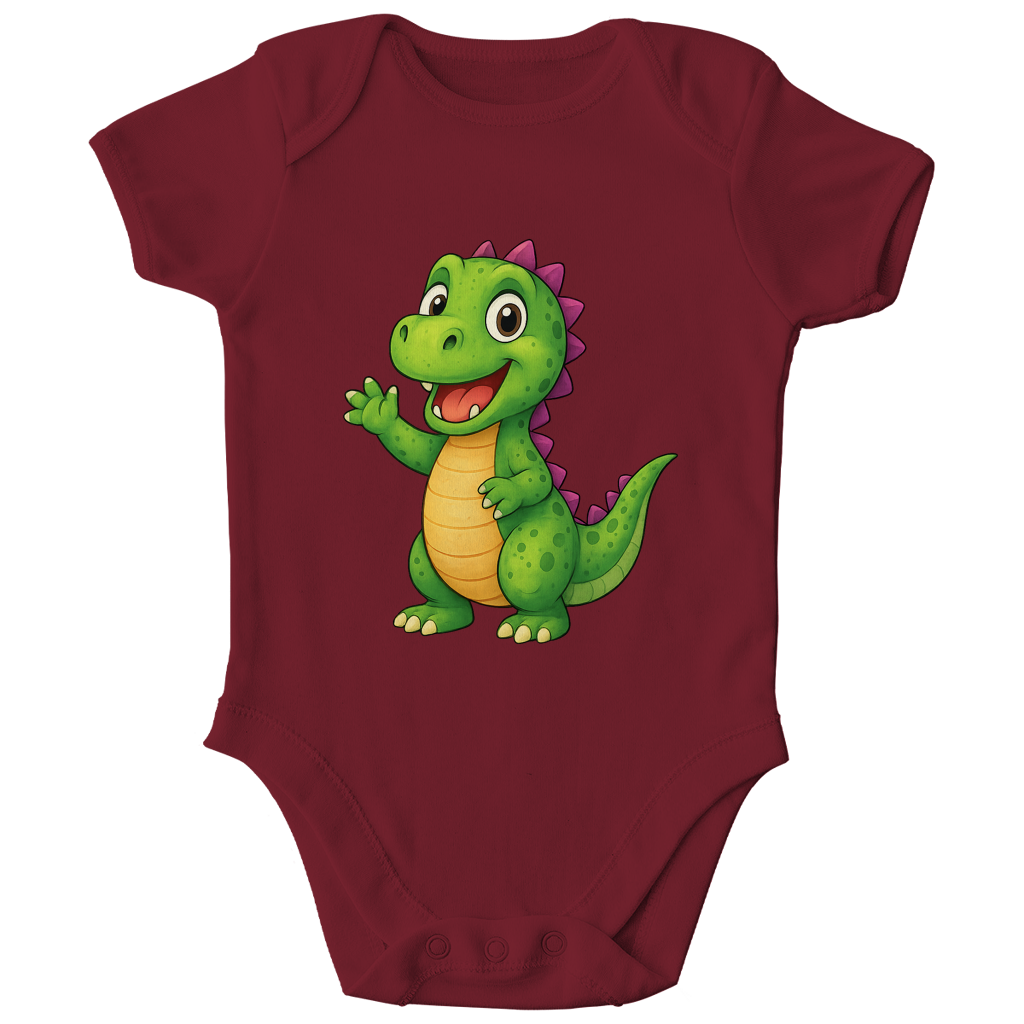 Kinder Bio Body Kinder Dino grün