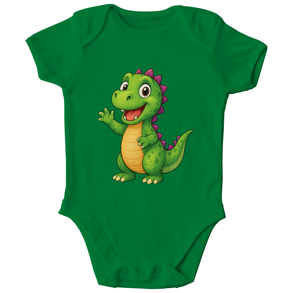 Kinder Bio Body Kinder Dino grün