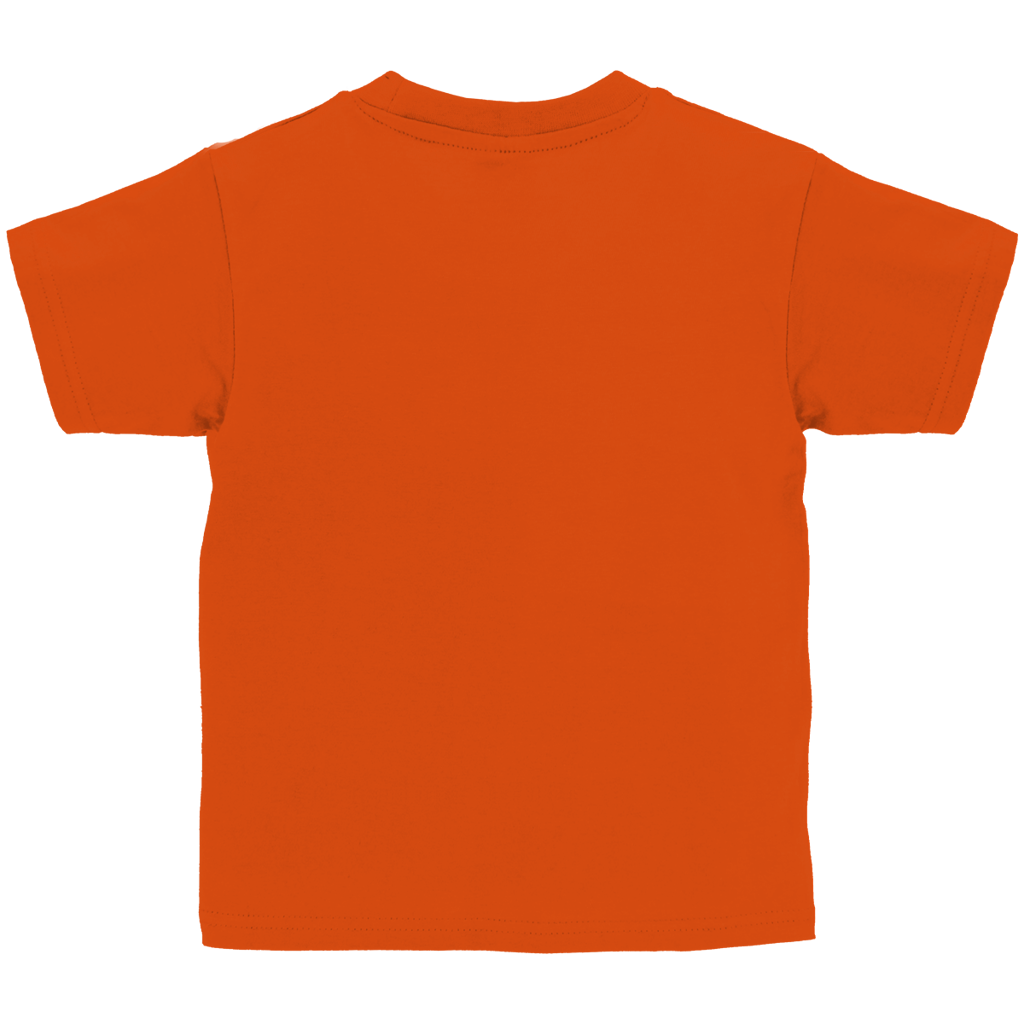 Kinder Basic T-Shirt Kinder Dino orange