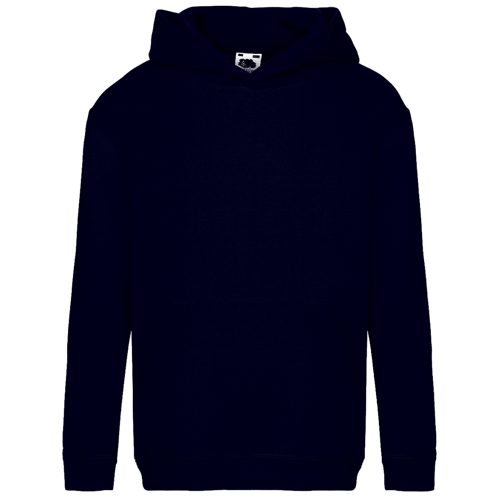 Kids Basic Hoodie Kinder Drache lila