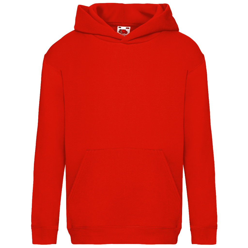 Kids Basic Hoodie Kinder Drache lila