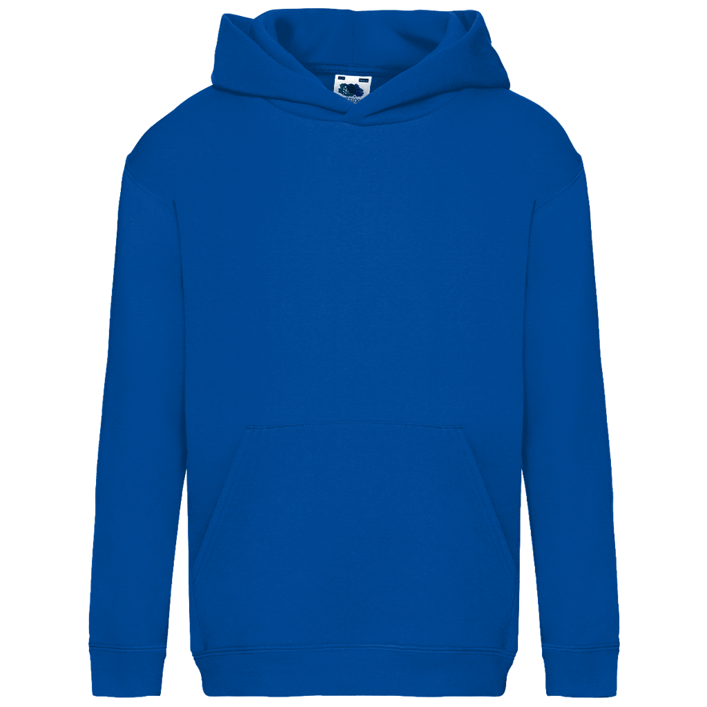Kids Basic Hoodie Kinder Drache lila
