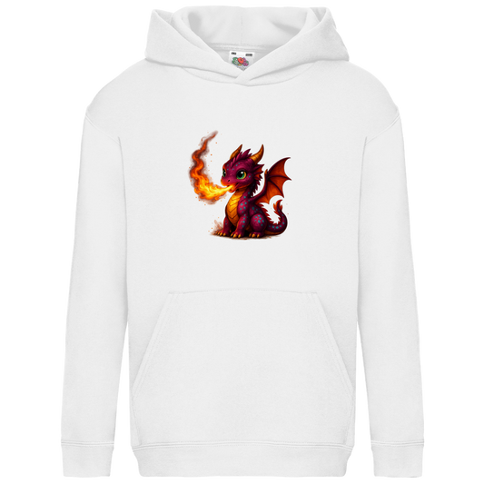 Kids Basic Hoodie Kinder Drache Feuerspucker