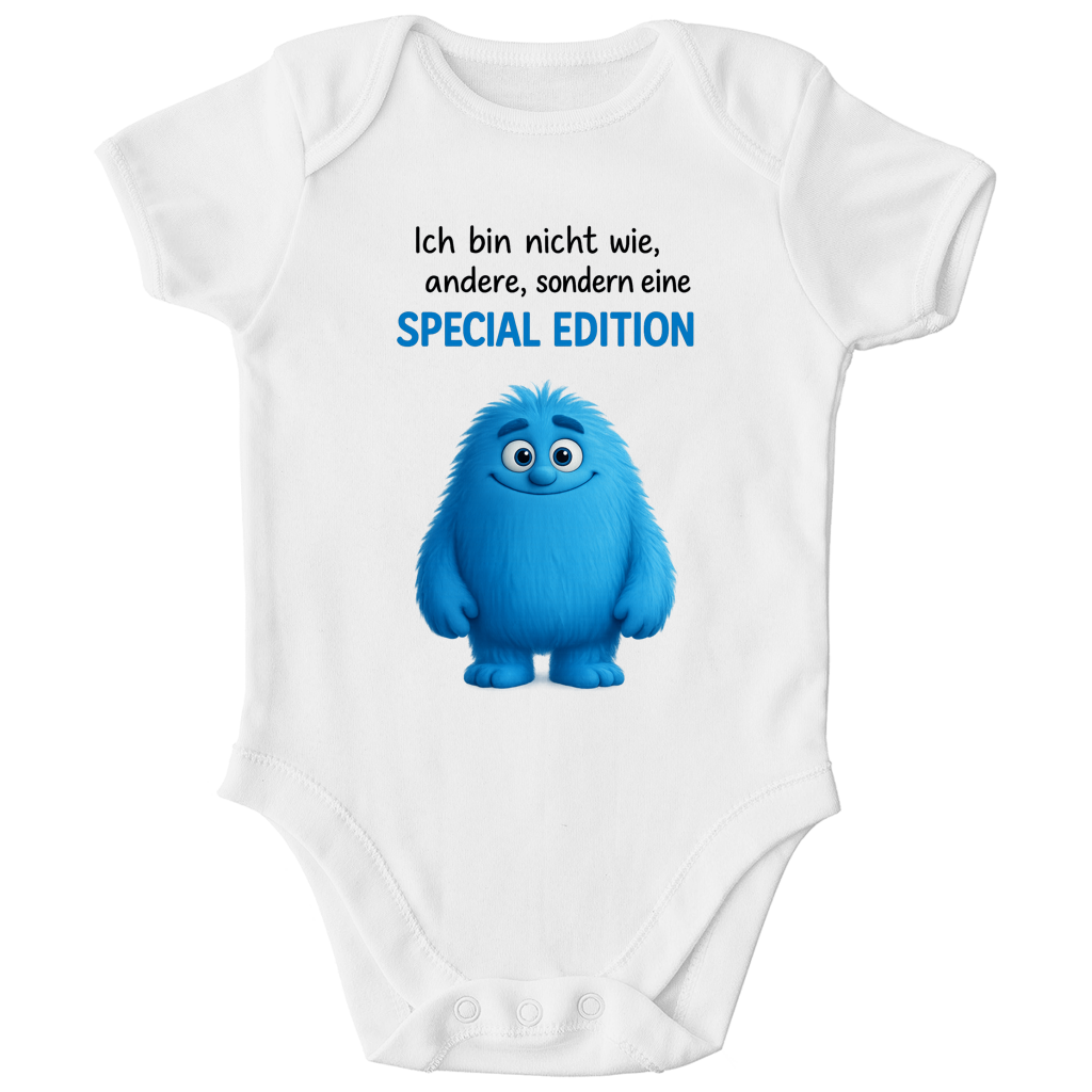Kinder Bio Body Boy Monster blau Spezial Edition