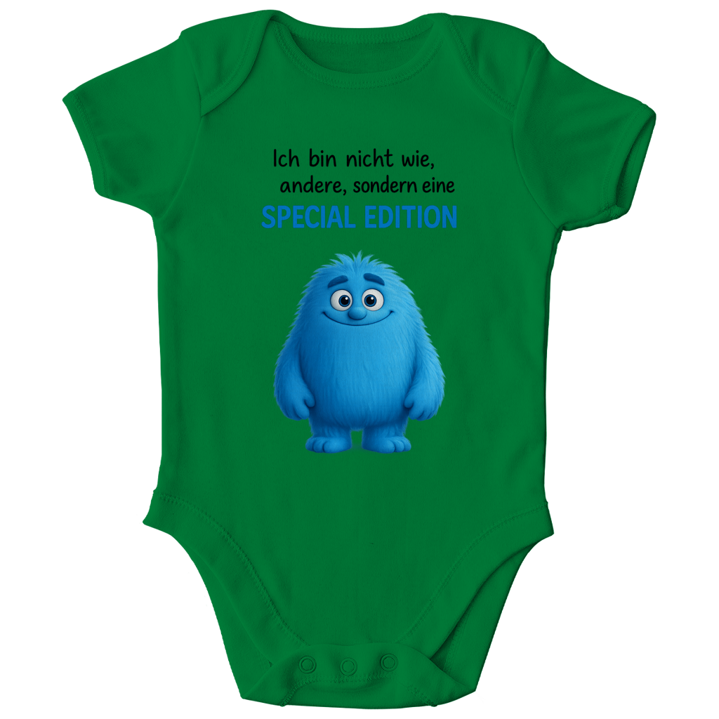 Kinder Bio Body Boy Monster blau Spezial Edition