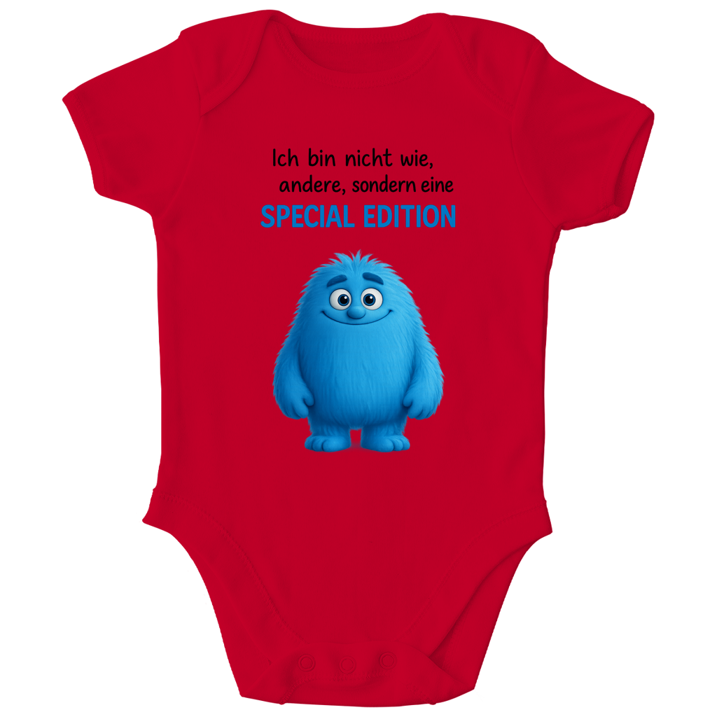 Kinder Bio Body Boy Monster blau Spezial Edition