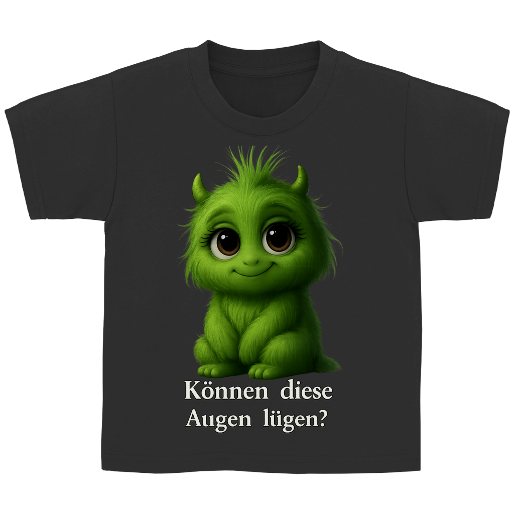 Kinder Basic T-Shirt Girl Können diese Augen Lügen