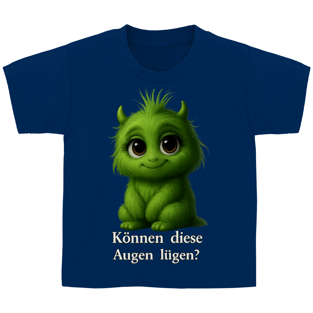 Kinder Basic T-Shirt Girl Können diese Augen Lügen