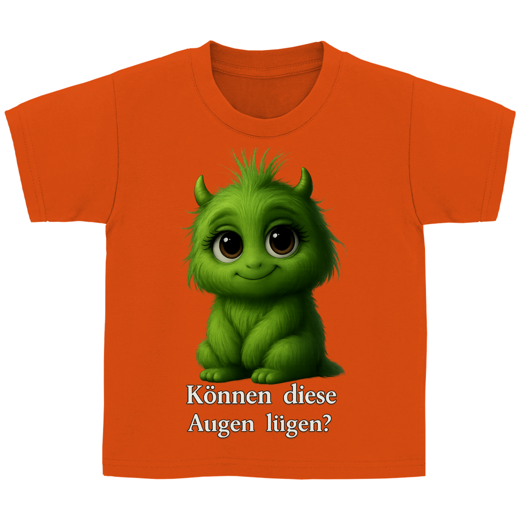 Kinder Basic T-Shirt Girl Können diese Augen Lügen