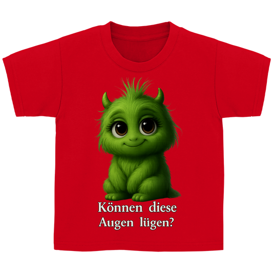 Kinder Basic T-Shirt Girl Können diese Augen Lügen