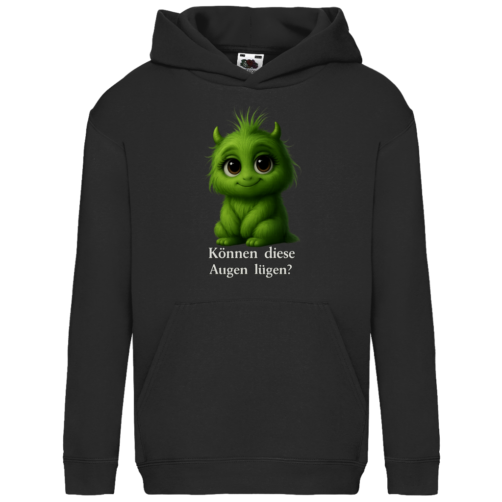 Kids Basic Hoodie Girl Können diese Augen Lügen