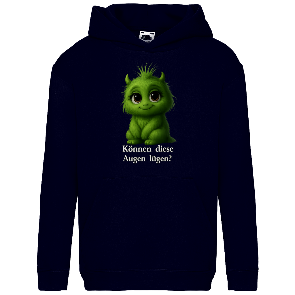 Kids Basic Hoodie Girl Können diese Augen Lügen