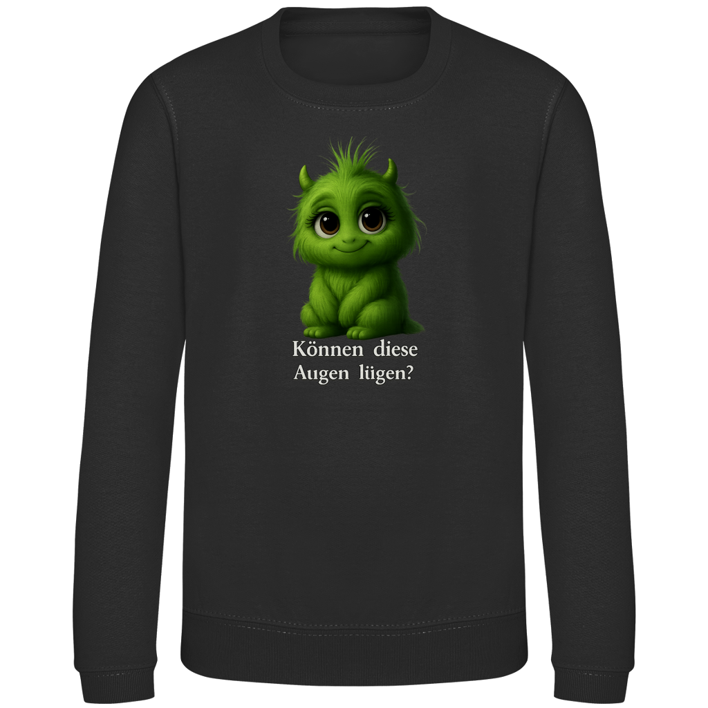 Kinder Sweatshirt Girl Können diese Augen Lügen