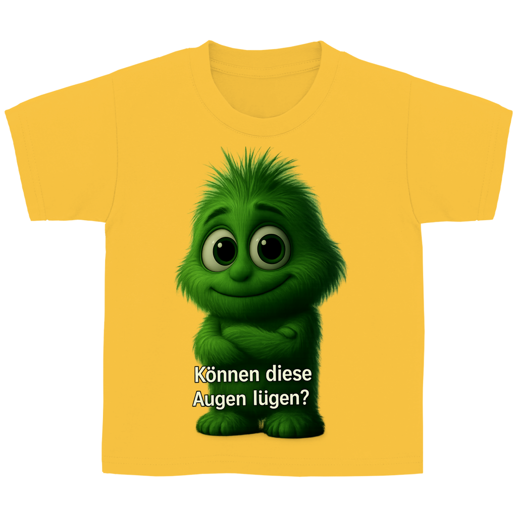 Kinder Basic T-Shirt Boy Können diese Augen Lügen