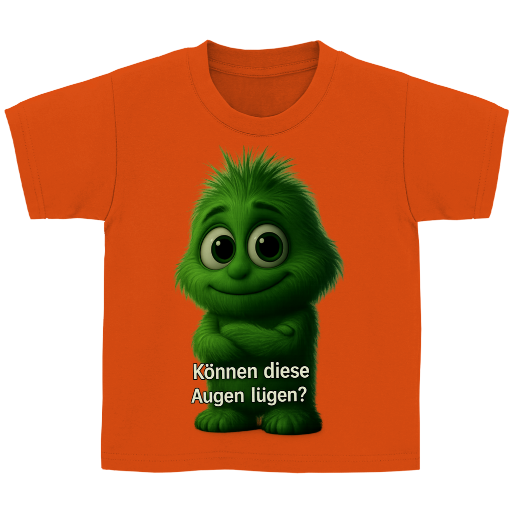 Kinder Basic T-Shirt Boy Können diese Augen Lügen