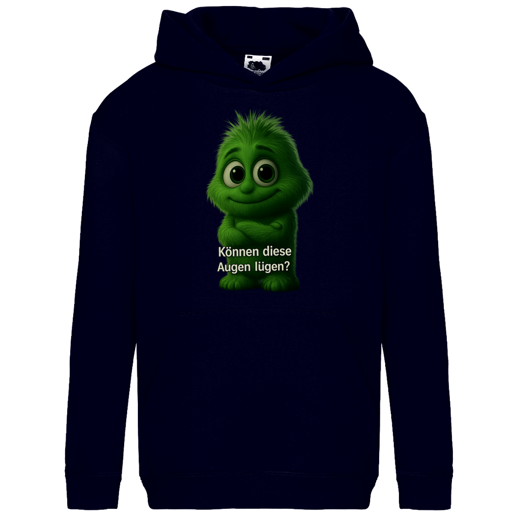 Kids Basic Hoodie Boy Können diese Augen Lügen
