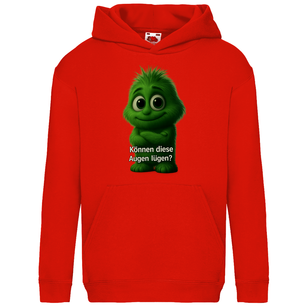 Kids Basic Hoodie Boy Können diese Augen Lügen