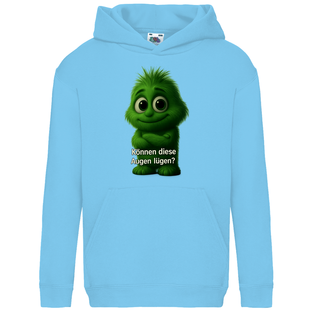 Kids Basic Hoodie Boy Können diese Augen Lügen