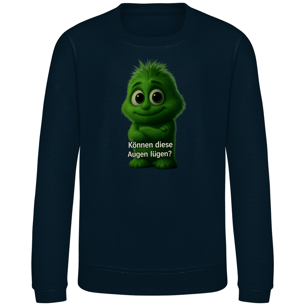 Kinder Sweatshirt Boy Können diese Augen Lügen