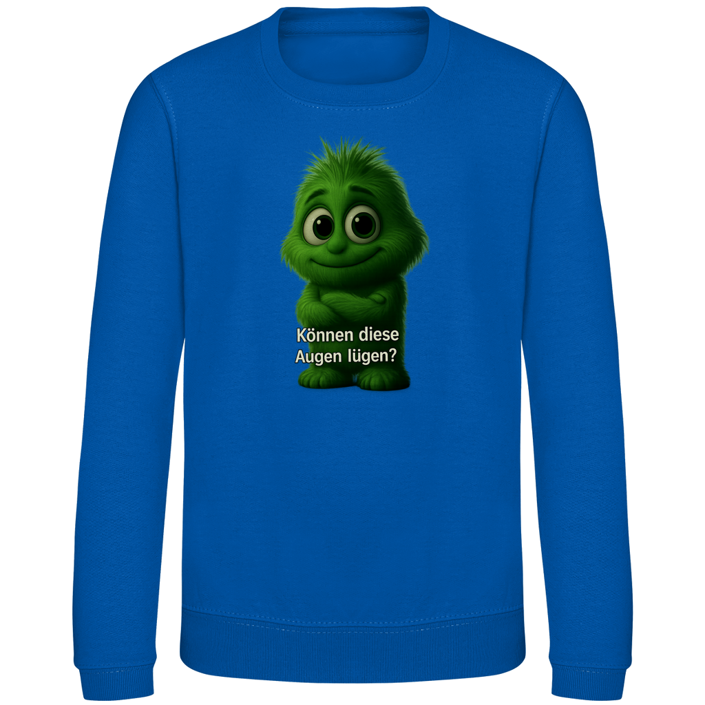 Kinder Sweatshirt Boy Können diese Augen Lügen