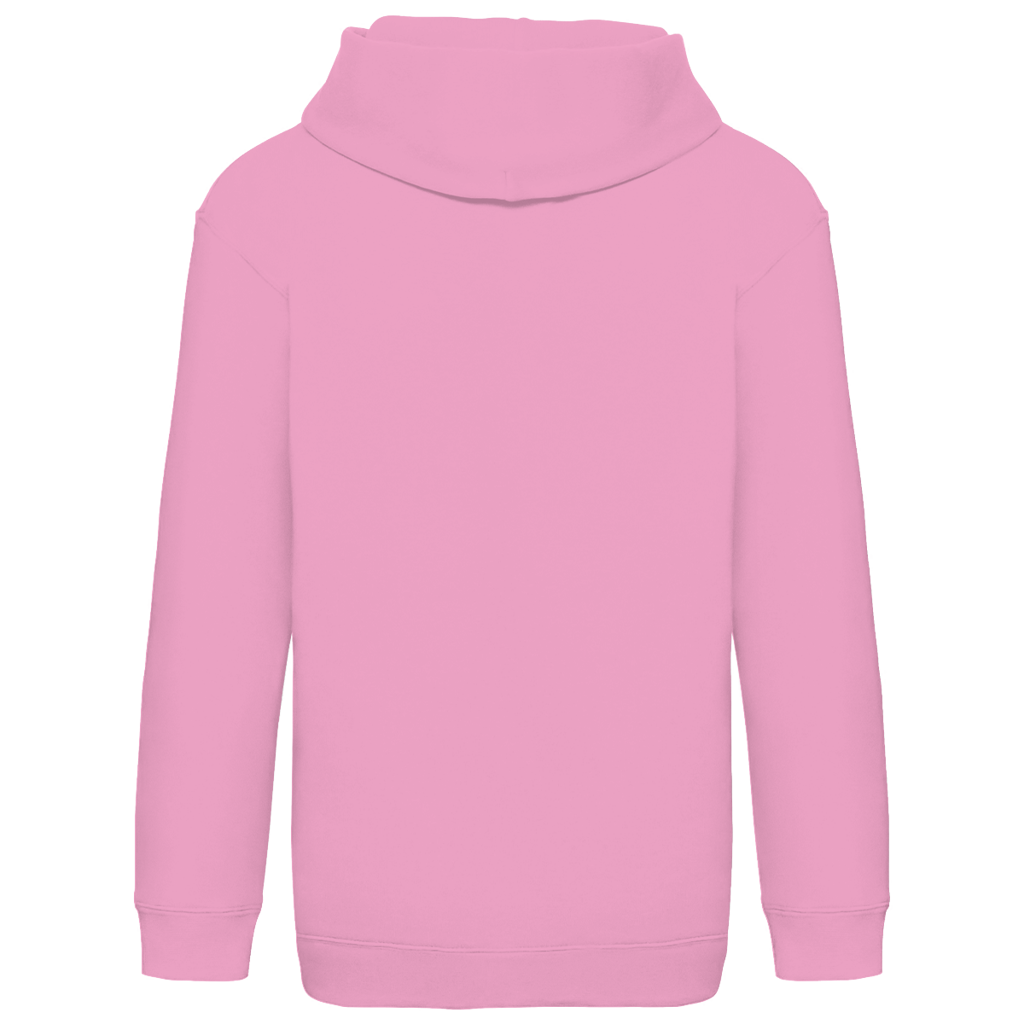 Kids Basic Hoodie Teenager Schädel wo Schönheit blüht