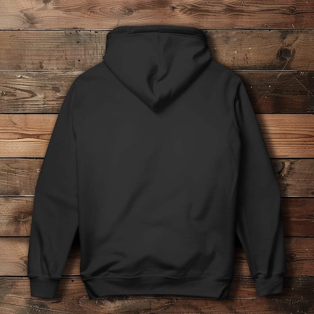 Damen Hoodie Girl frech Stinkefinger und Totenkopfkleid