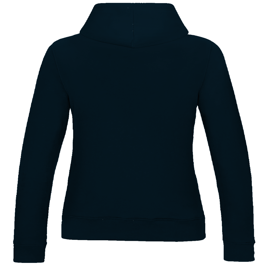 Damen Hoodie Girl Spinnenhaare und türkis schwarz gehalten