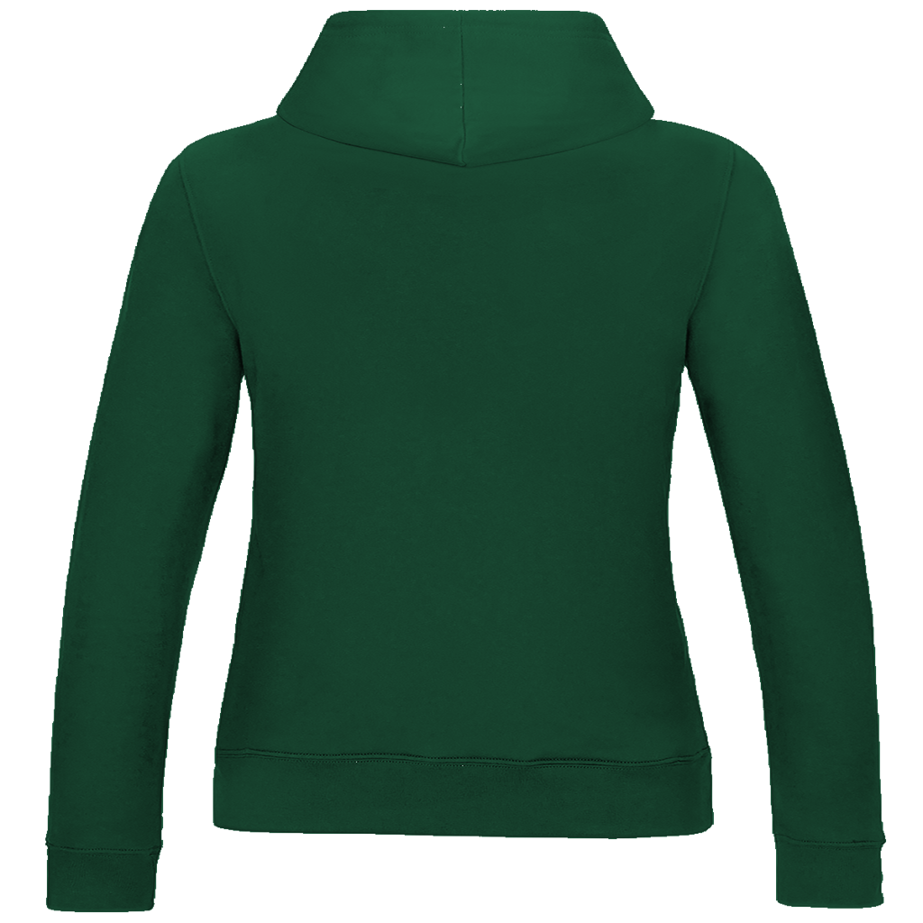 Damen Hoodie Girl Spinnenhaare und türkis schwarz gehalten