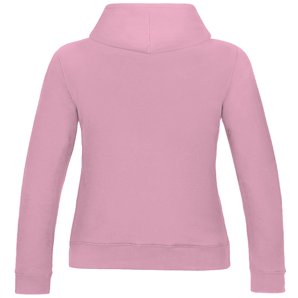 Damen Hoodie Girl Spinnenhaare und türkis schwarz gehalten