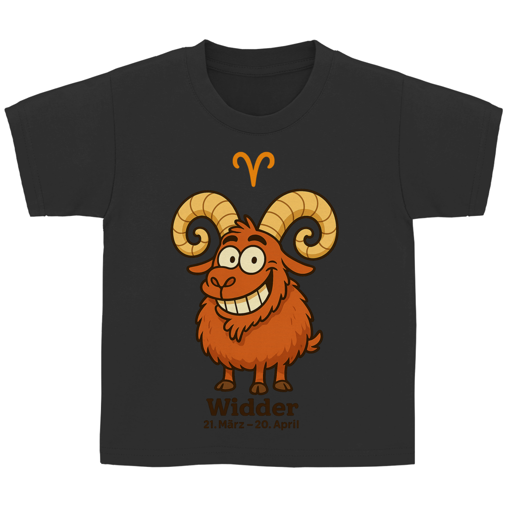 Kinder Basic T-Shirt Widder Comic