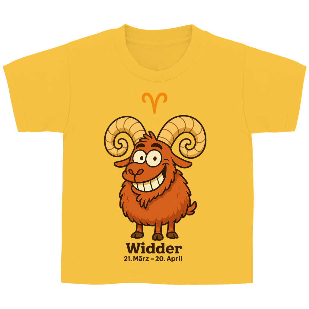 Kinder Basic T-Shirt Widder Comic